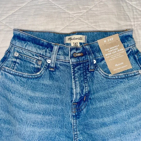 Petite Perfect Vintage Wide-leg Jean - Picture 3 of 5